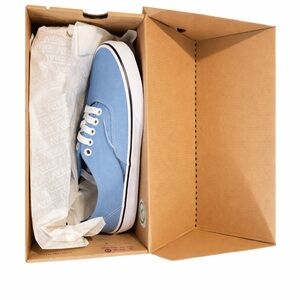 NWT/Packaging Light Blue Authentic Vans